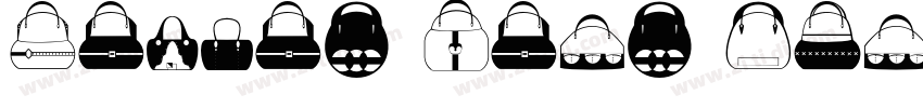 Canvas Bags Regular字体转换